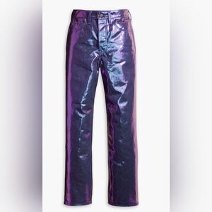 Levi's Metallic Purple Women Jeans